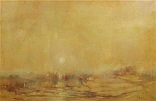 Michael Tain (1927-) Sunset 24 x 36ins